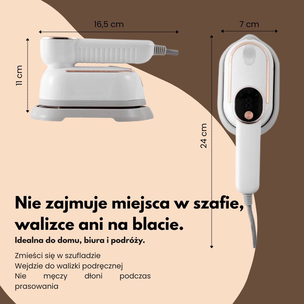 Składana konstrukcja parownicy Glide 60
